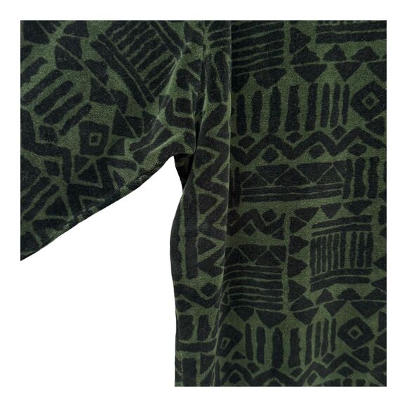 Vintage Jason Maxwell Tunic Shirt Womens Large 90s Y2K Cozy Boxy Velour Velvet - Picture 3 of 10